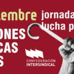 La Confederación Intersindical y STEs-i apoyan la jornada de lucha convocada para el día 15 de diciembre en defensa del sistema público de pensiones.