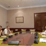 La Confederación Intersindical se reúne  con Unidas Podemos