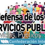 La Confederación Intersindical en defensa de los Servicios Públicos