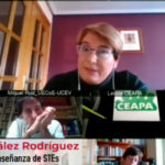 Encuentro con la Comunidad Educativa sobre la LOMLOE. Intervención de la responsable de acción sindical de STEs-i.