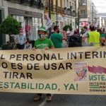 Jornada de huelga de 18 de junio: Apoyo mayoritario del personal temporal e interino. Una gran movilización pone al ministro Iceta ante la necesidad de cambiar sus planes.