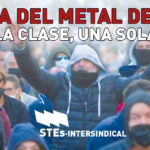 La Confederación de STEs-i muestra su apoyo a la huelga del metal de Cádiz