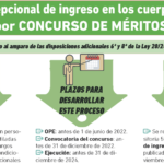Sistema excepcional de ingreso en los cuerpos docentes por CONCURSO DE MÉRITOS
