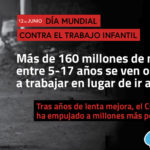 12 de junio. Día Mundial contra el Trabajo Infantil