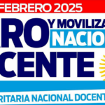 Apoyo al paro nacional docente convocado por CTERA en defensa de la educación pública en Argentina