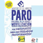 La Confederación de STES-Intersindical apoya la movilización del profesorado uruguayo.