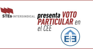 STEs-i presenta voto particular en el Consejo Escolar del Estado